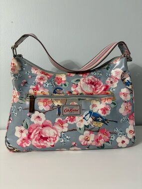 VTG Cath Kidston Meadowfield Birds Curve Shoulder Bag | Coastal Grandmother